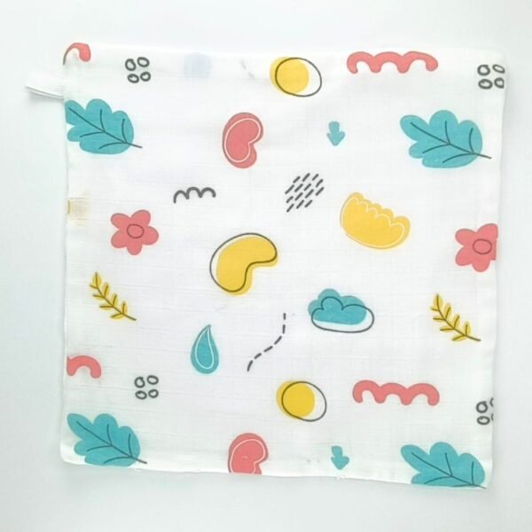 Muslin Baby Wipes 26x26cm 3-Layer 5-Pack