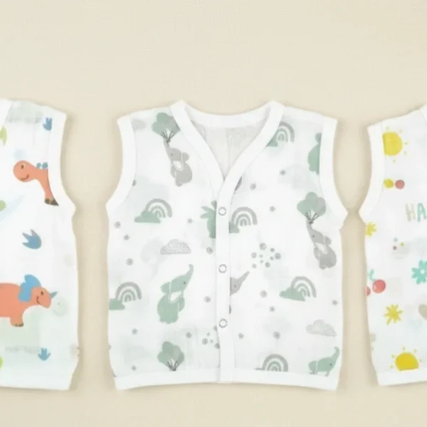 Muslin Jabla Button 3-Pack